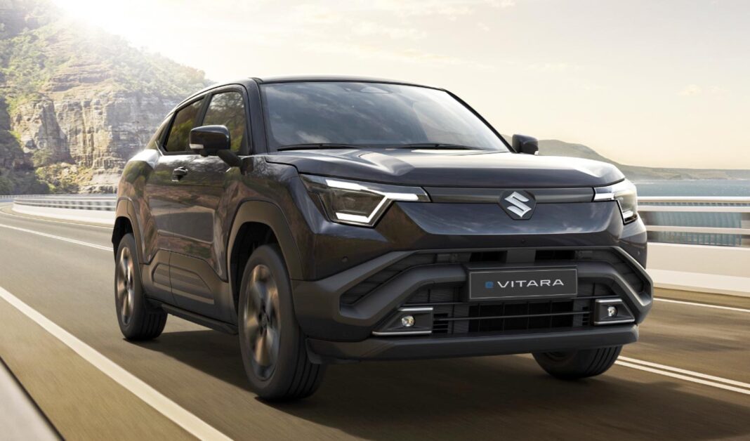 Suzuki e Vitara lộ diện không che chắn trước ngày ra mắt vào tháng 9/2025