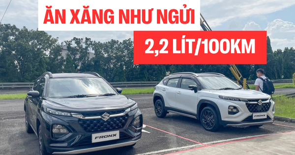 Suzuki Fronx test thực tế chỉ từ 2,2 lít/100km, về Việt Nam nếu chạy Hà Nội - Ninh Bình đều chân tốn nửa cốc trà sữa