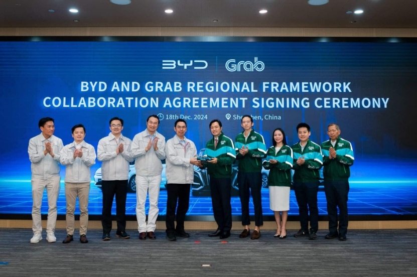 Grab sẽ dùng xe điện thương hiệu Trung Quốc tại Việt Nam