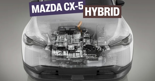 Đây sẽ là động cơ Mazda CX-5 siêu tiết kiệm xăng sắp ra mắt: 4 xi-lanh, có mô-tơ điện, cạnh tranh CR-V HEV