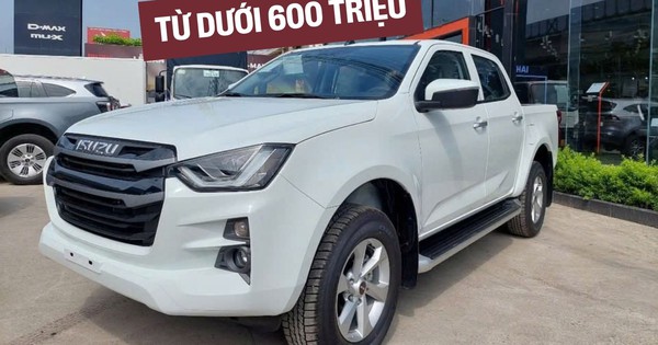 Isuzu D-Max giảm giá gần 90 triệu tại đại lý: Bản số sàn còn hơn 560 triệu, hợp dân ‘cày’ chở hàng, đi công trình