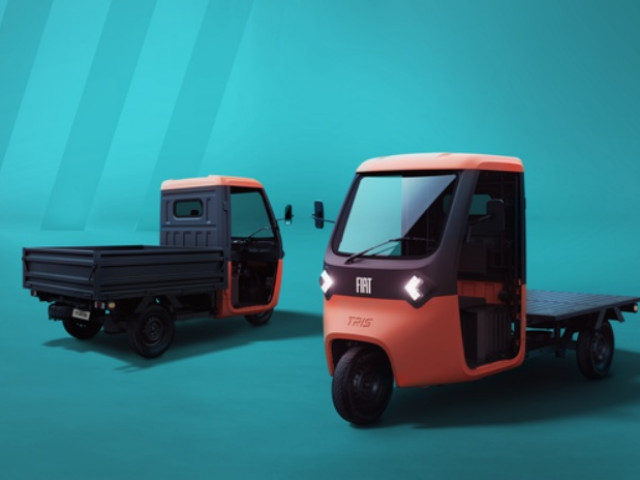 Fiat Tris: Giải pháp giao hàng đô thị với thiết kế ba bánh độc đáo