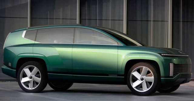 Hyundai chuẩn bị ra mắt SUV điện ba hàng ghế hoàn toàn mới