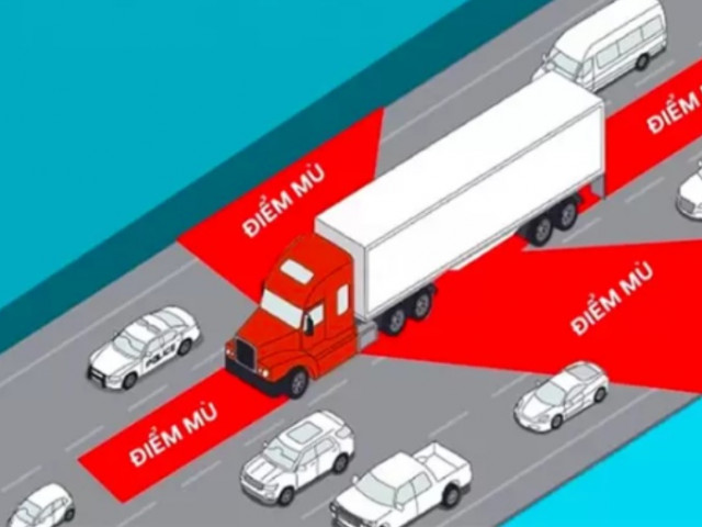 Cẩn trọng với điểm mù ô tô: Nguyên nhân tai nạn và cách phòng tránh