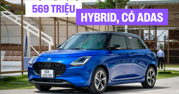 Suzuki Swift 2025 ra mắt Việt Nam: Giá 569 triệu, máy hybrid, 6 tính năng ADAS, đấu Mazda2 hatchback