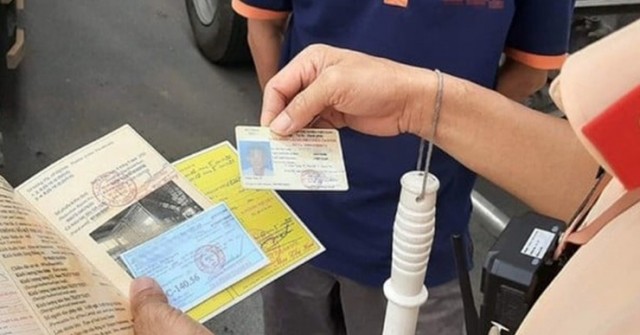 Mượn bằng lái người khác để nộp phạt nguội, sẽ bị xử phạt ra sao
