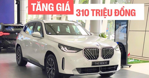 BMW X3 tăng giá hơn 300 triệu đồng nhưng vẫn rẻ hơn GLC 300, thêm cảnh báo điểm mù