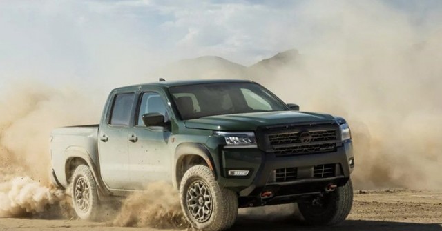 Xe bán tải Nissan Frontier PRO-4X R có thêm bản nâng cấp mới