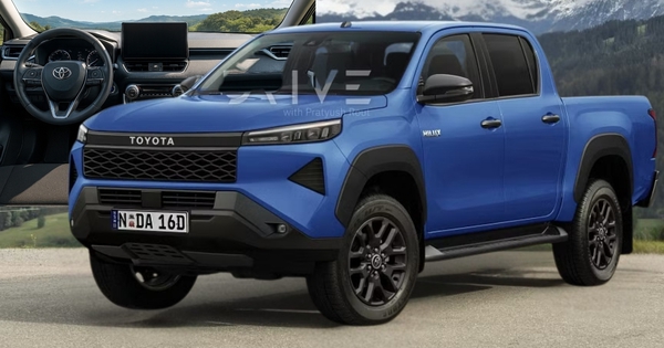 Toyota Hilux 2026 sẽ thay đổi theo cách người Việt thích: Cabin như Prado, một chi tiết 