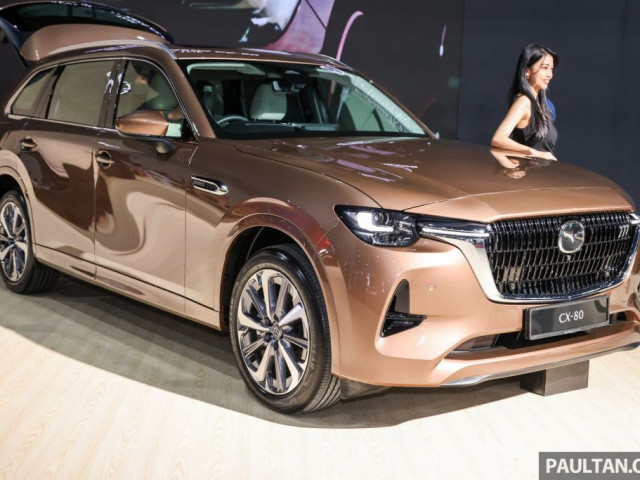 Mazda CX-80 sắp ra mắt Đông Nam Á: SUV 3 hàng ghế lớn hơn CX-60