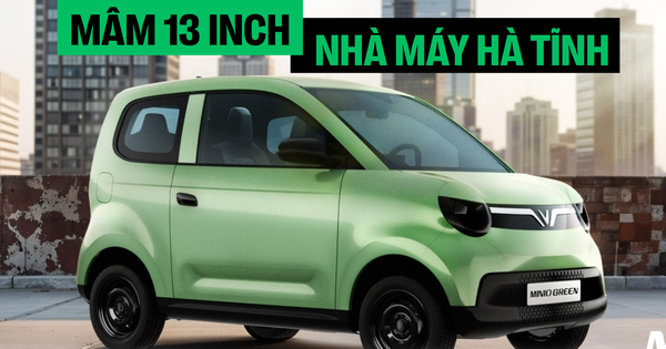 VinFast Minio Green lộ thêm thông tin: Mâm xe 13 inch, có chi tiết cho thấy nơi sản xuất