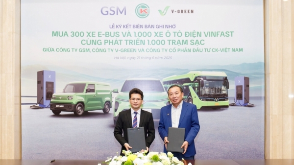 Xanh SM, V-Green và CK Việt Nam hợp tác “điện hóa giao thông” Nghệ An