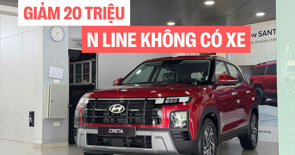 Hyundai Creta 2025 vừa ra mắt đã giảm giá tại đại lý: Bản N Line 