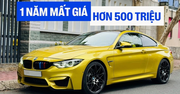 Hàng hiếm BMW M4 hạ giá hơn nửa tỷ đồng sau 1 năm rao bán: Giá tiệm cận 320i 