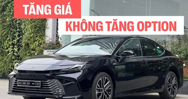 Loạt xe Toyota tăng giá: Fortuner thêm 8 triệu đồng, Camry đắt thêm 12 triệu đồng nhưng Mazda6, K5 vẫn khó bám đuổi