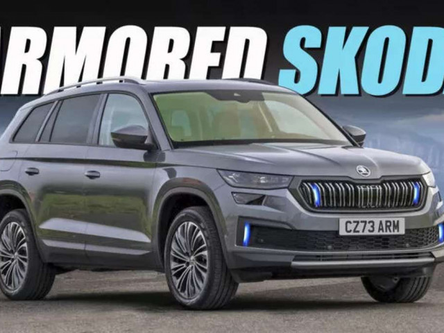 Skoda ra mắt Kodiaq phiên bản chống đạn