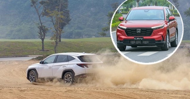 Lão làng Honda CR-V và tân binh Tucson: SUV đô thị nhưng đủ sức off-road