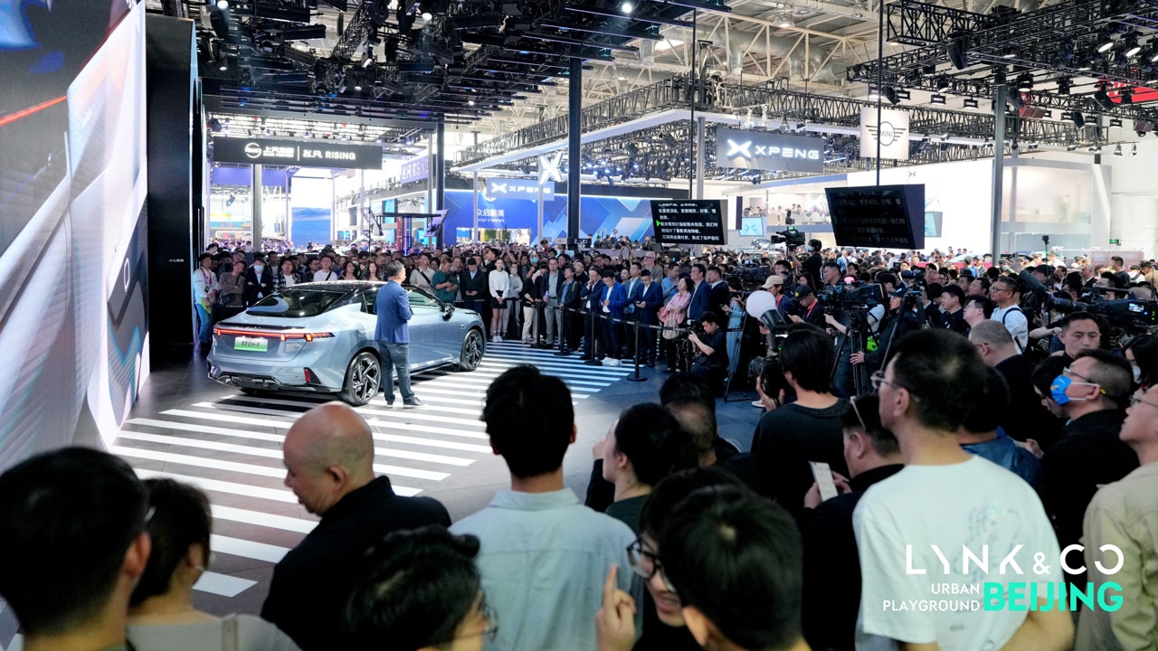 Lynk & Co giới thiệu các mẫu xe mới tại triển lãm ô tô quốc tế Bắc Kinh