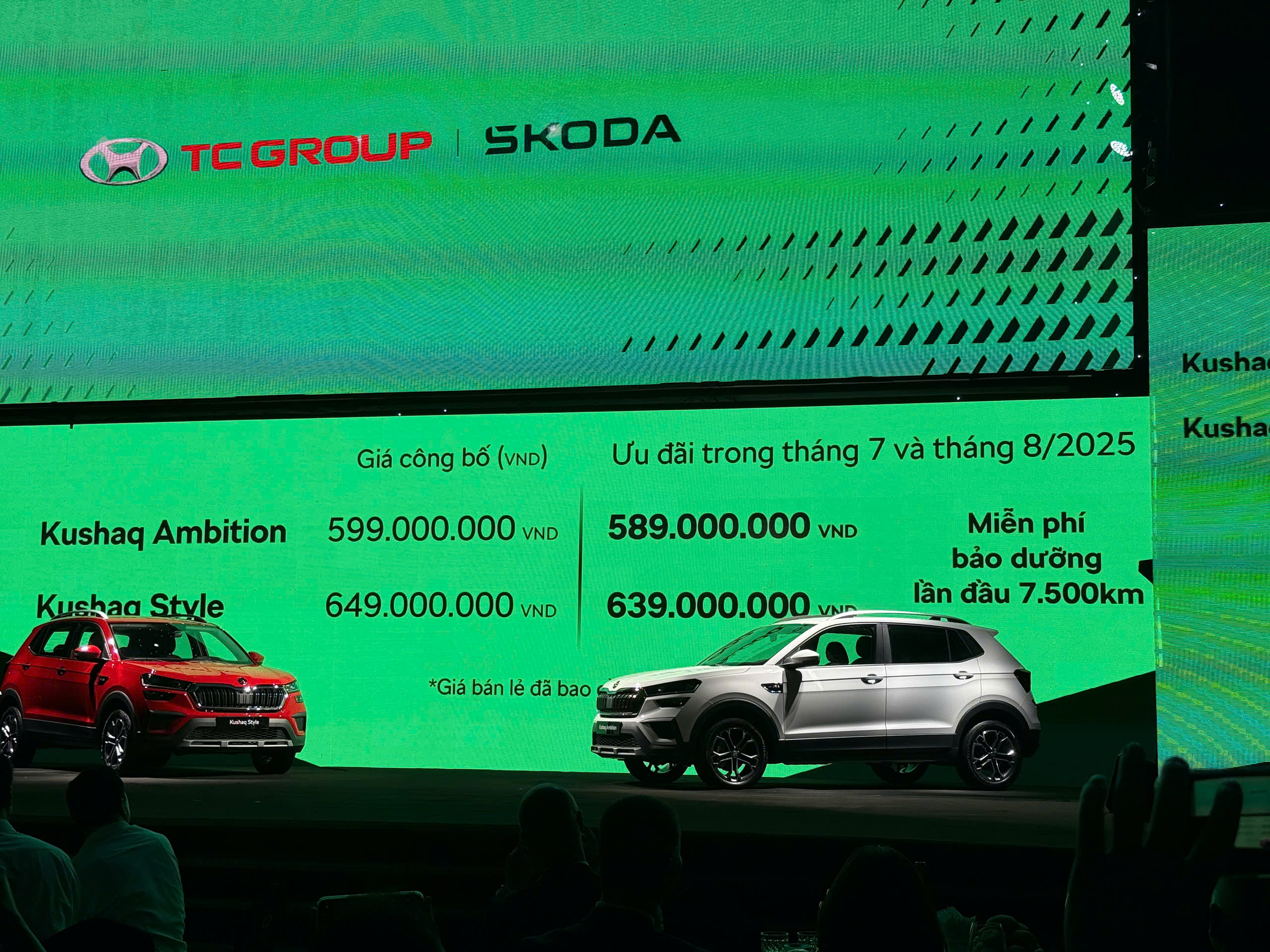 Skoda Kushaq ra mắt tại Việt Nam, giá ưu đãi từ 589 triệu đồng