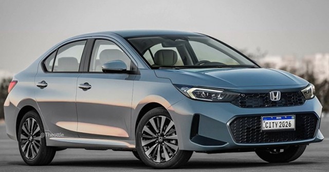 Đây có thể là City thế hệ mới nếu Honda "bắt tay" BMW