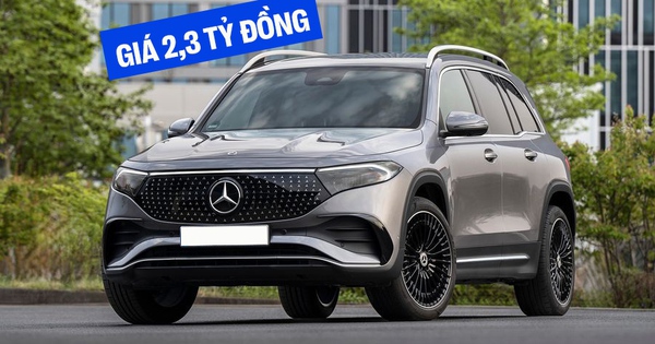 Mercedes-Benz EQB 250+ bản nâng cấp ra mắt tại Việt Nam: Giá từ 2,3 tỷ đồng, có thể chạy từ Hà Nội đến Huế chỉ trong 1 lần sạc