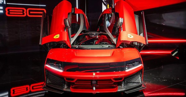 Siêu xe mạnh nhất của Ferrari được đăng ký kiểu dáng ở Việt Nam