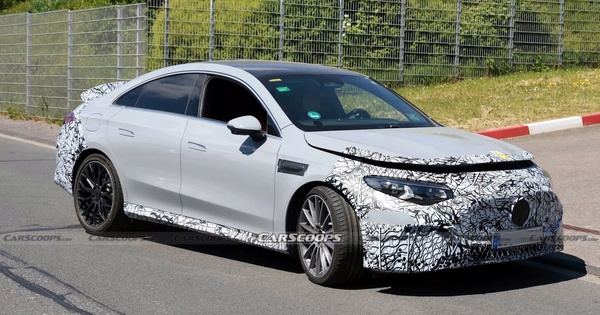 Lộ ảnh Mercedes-AMG CLA 45 thế hệ mới: Động cơ điện mạnh 500 mã lực, chạy 644km/sạc, có chi tiết như siêu xe