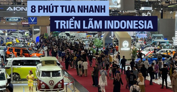 8 phút tua nhanh triển lãm xe Indonesia và giải thưởng 