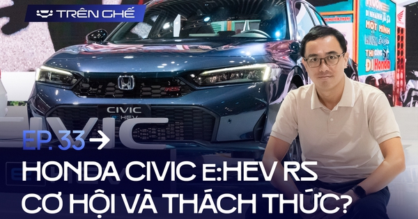 [Trên Ghế 33] ‘999 triệu nhấc Honda Civic e:HEV RS khỏi phân khúc sedan C, bước vào nhóm xe chơi như Jimny’