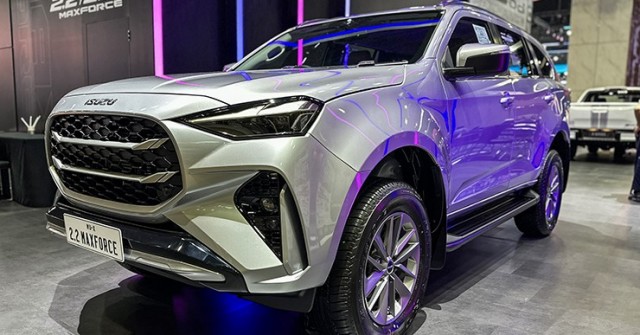 Isuzu Mu-X mới chốt ngày ra mắt tại Việt Nam