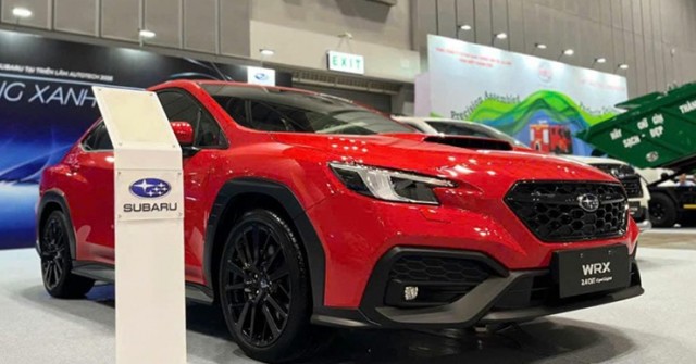"Xe chơi" Subaru WRX 2025 âm thầm ra mắt tại Việt Nam