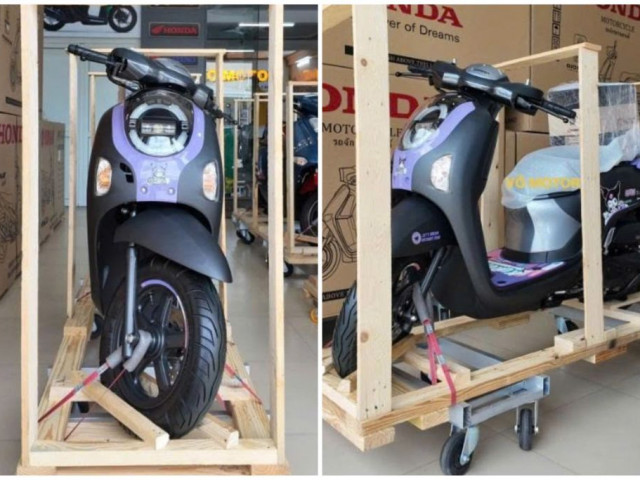 Honda Scoopy Kuromi bản giới hạn về Việt Nam, giá dự kiến 90 triệu đồng