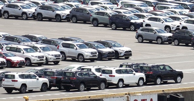 Ô tô sản xuất tại Nhật bị áp thuế nhập khẩu 15% thuế đối ứng khi vào Mỹ