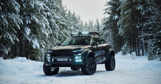 "Mãnh thú" Audi Q6 e-tron offroad concept lộ diện