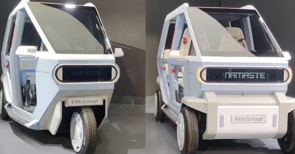 Hyundai làm xe tuk tuk điện: 3 chỗ, có tính năng giúp chạy trên đường ngập, hợp sử dụng tại Hà Nội, TP.HCM