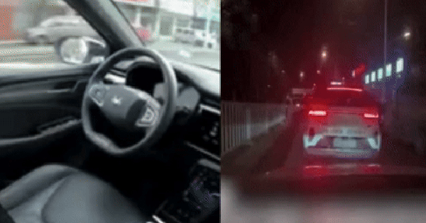 Đi taxi không người lái, hành khách Trung Quốc thót tim vì sự cố giữa đường: Video hiện trường gây chú ý!