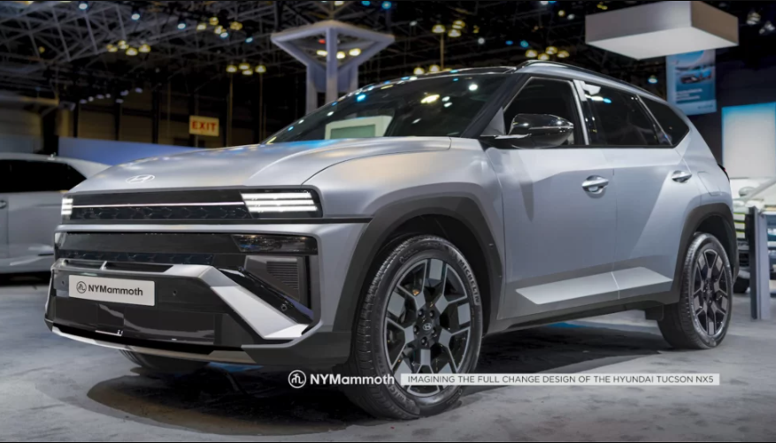 Hyundai Tucson đời mới thiết kế như thế này có đủ lực đua doanh số với Mazda CX-5?