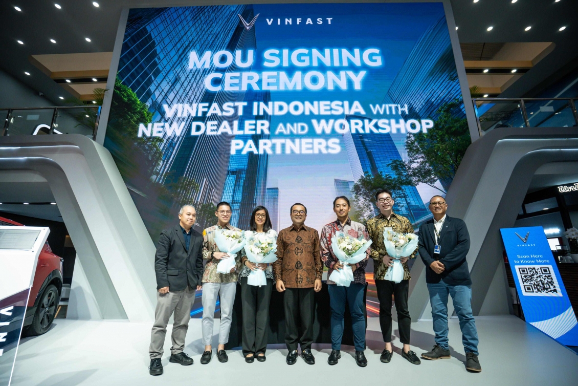 VinFast Indonesia tiếp tục mở rộng mạng lưới xưởng dịch vụ trên toàn quốc
