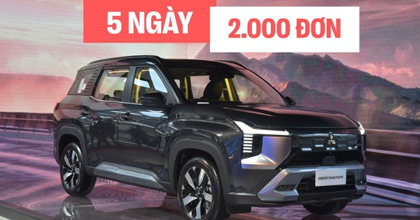 Cứ 1 ngày trôi qua lại có 400 người đặt hàng Mitsubishi Destinator ở quốc gia ĐNÁ này