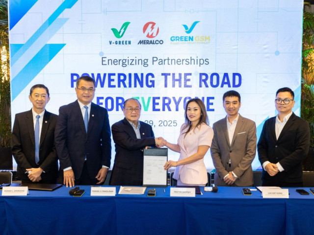 V-Green và GSM Philippines hợp tác với MERALCO, thúc đẩy phát triển hạ tầng xe điện tại Philippines