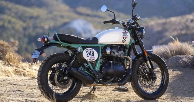 Royal Enfield trình làng Bear 650 - "siêu phẩm" scrambler mới, chất khỏi bàn!