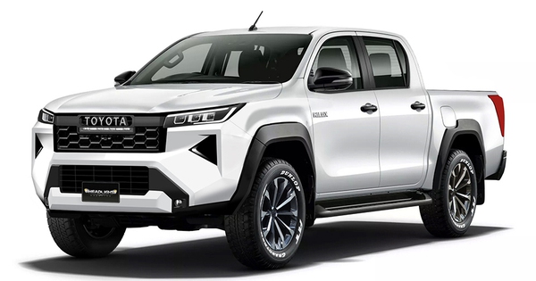 Toyota Hilux 2025 lộ thêm thông tin: Tên gọi mới, dễ nâng cấp lớn cạnh tranh Ranger, có thể ra mắt năm sau